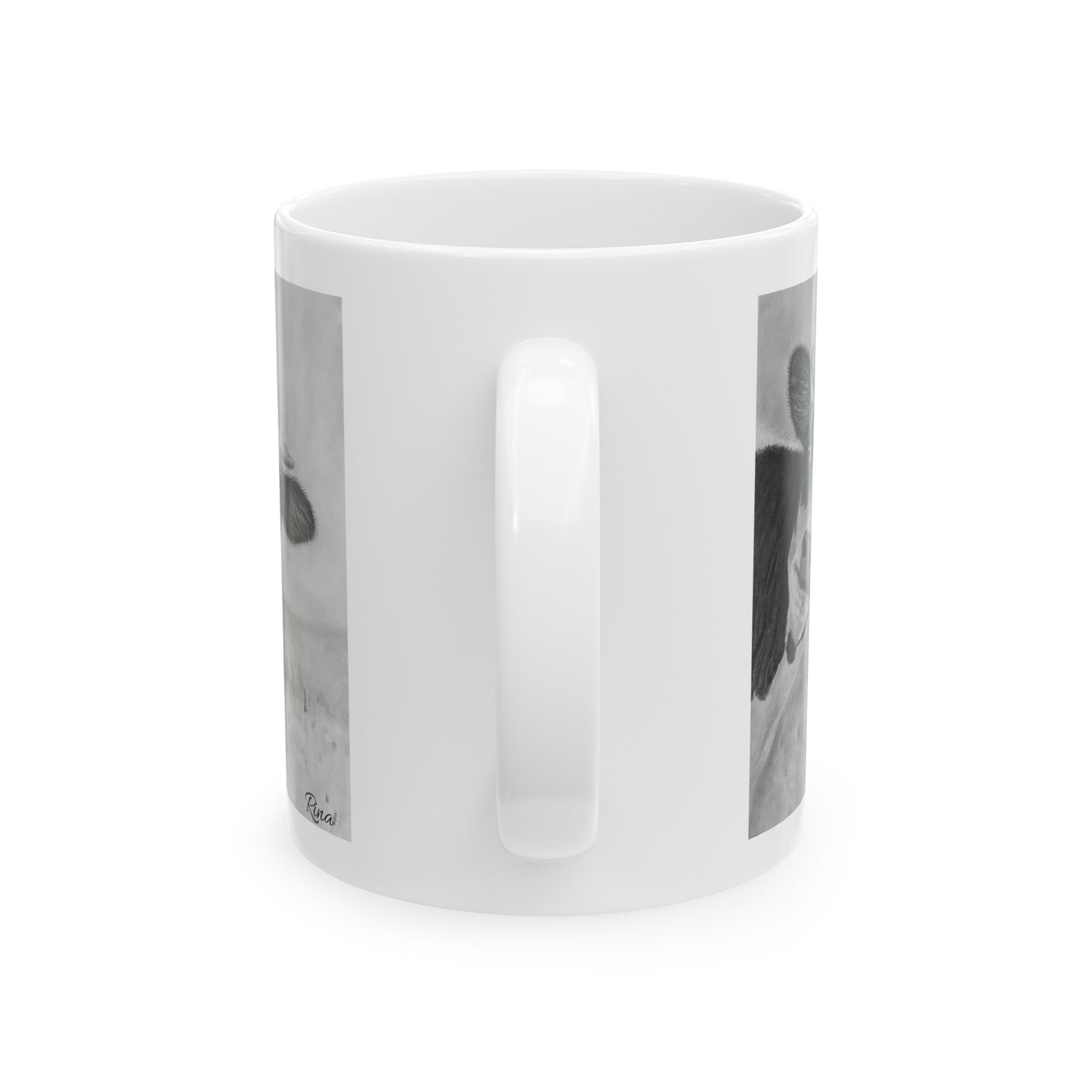 Peek A Boo Cow Coffee Mug 11oz, 15oz