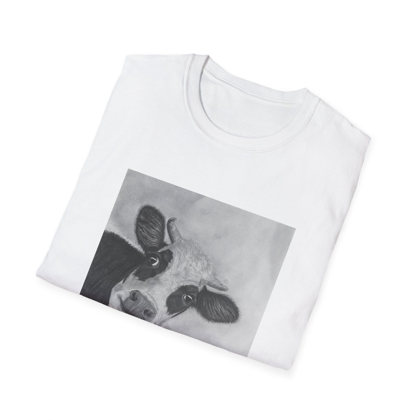 Peek-A-Boo Cow T-shirt, Cow Lovers T-shirt