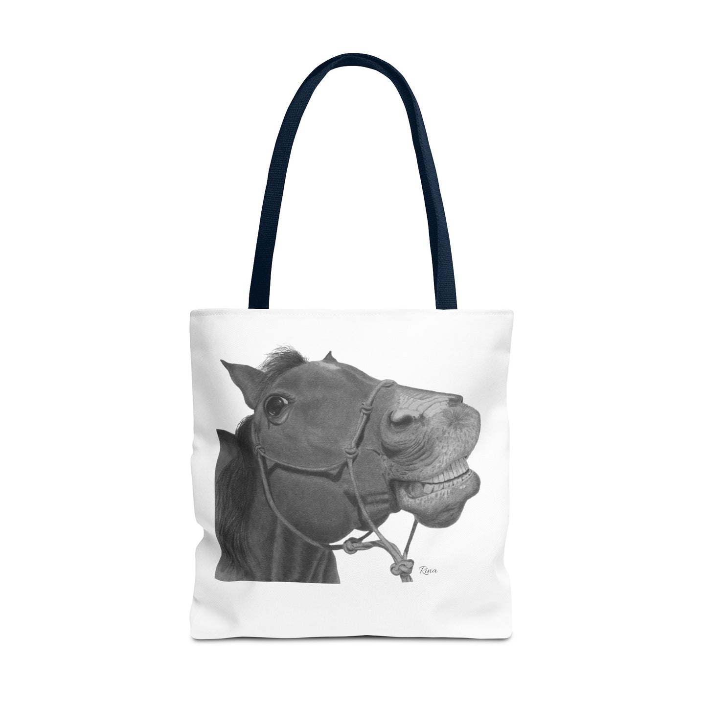 Happy Horse Tote Bag, Beach Tote, Pool Bag, Book Bag