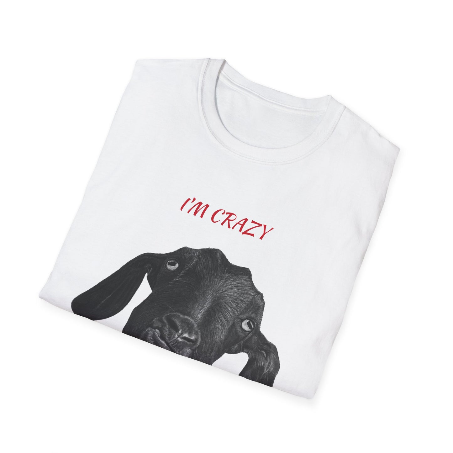 Im Crazy Whats Your Superpower Crazy Goat T shirt tee shirt