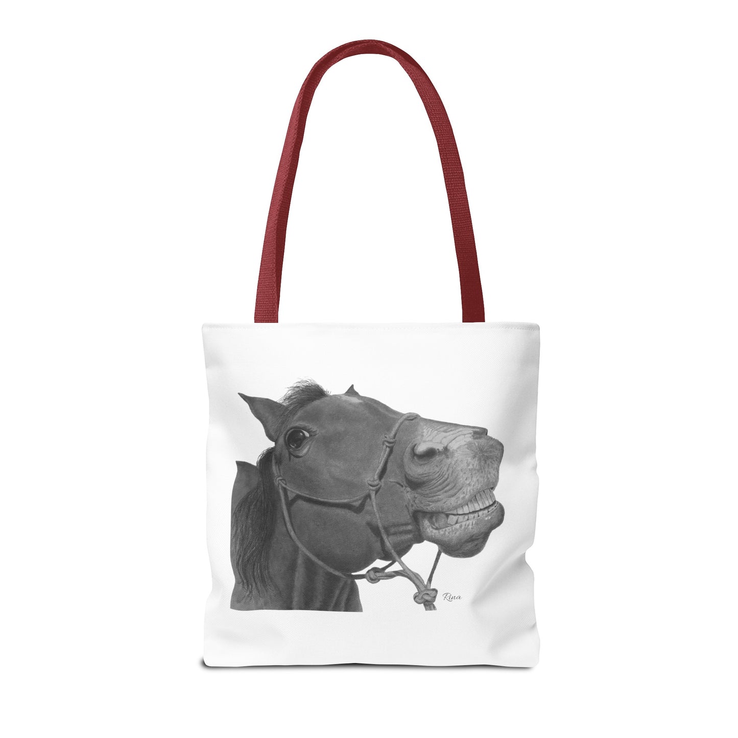 Happy Horse Tote Bag, Beach Tote, Pool Bag, Book Bag