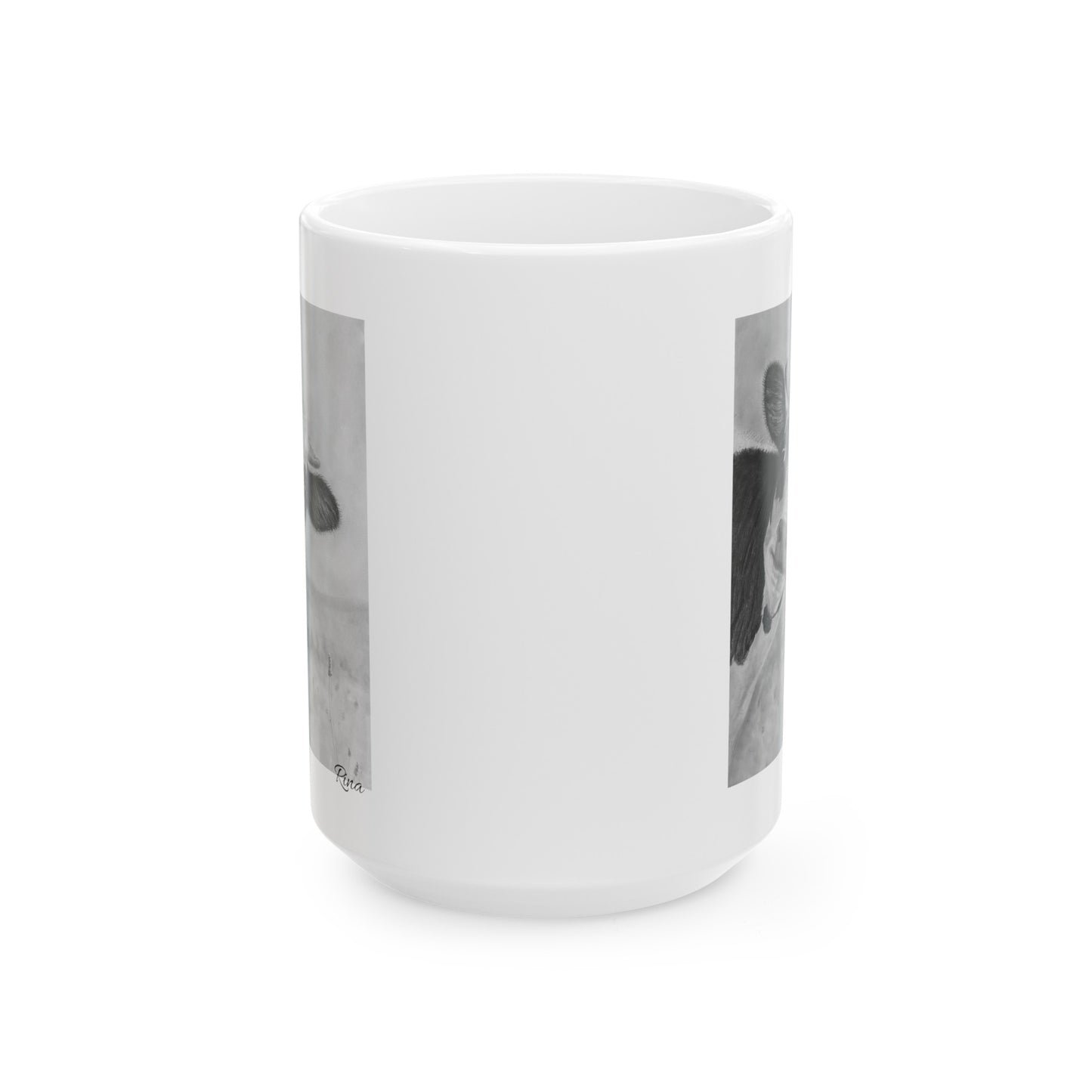 Peek A Boo Cow Coffee Mug 11oz, 15oz