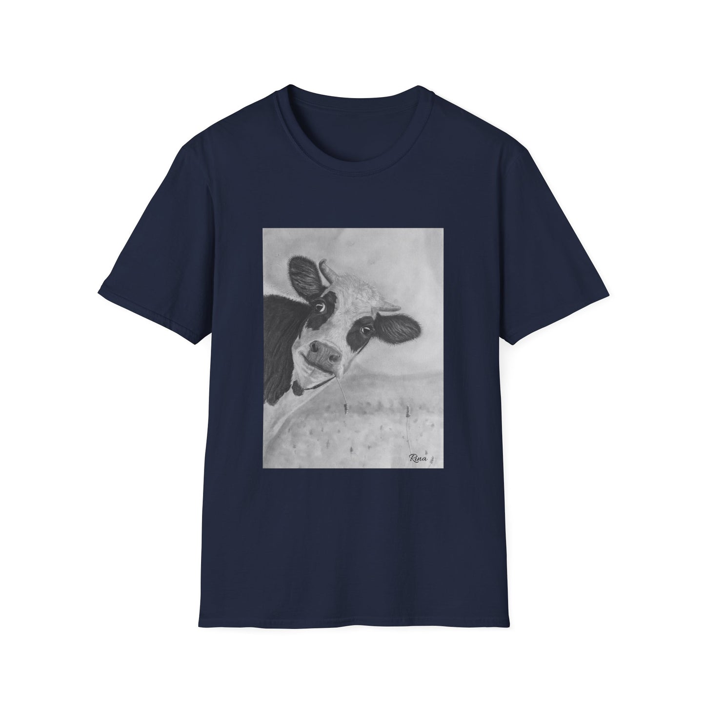 Peek-A-Boo Cow T-shirt, Cow Lovers T-shirt