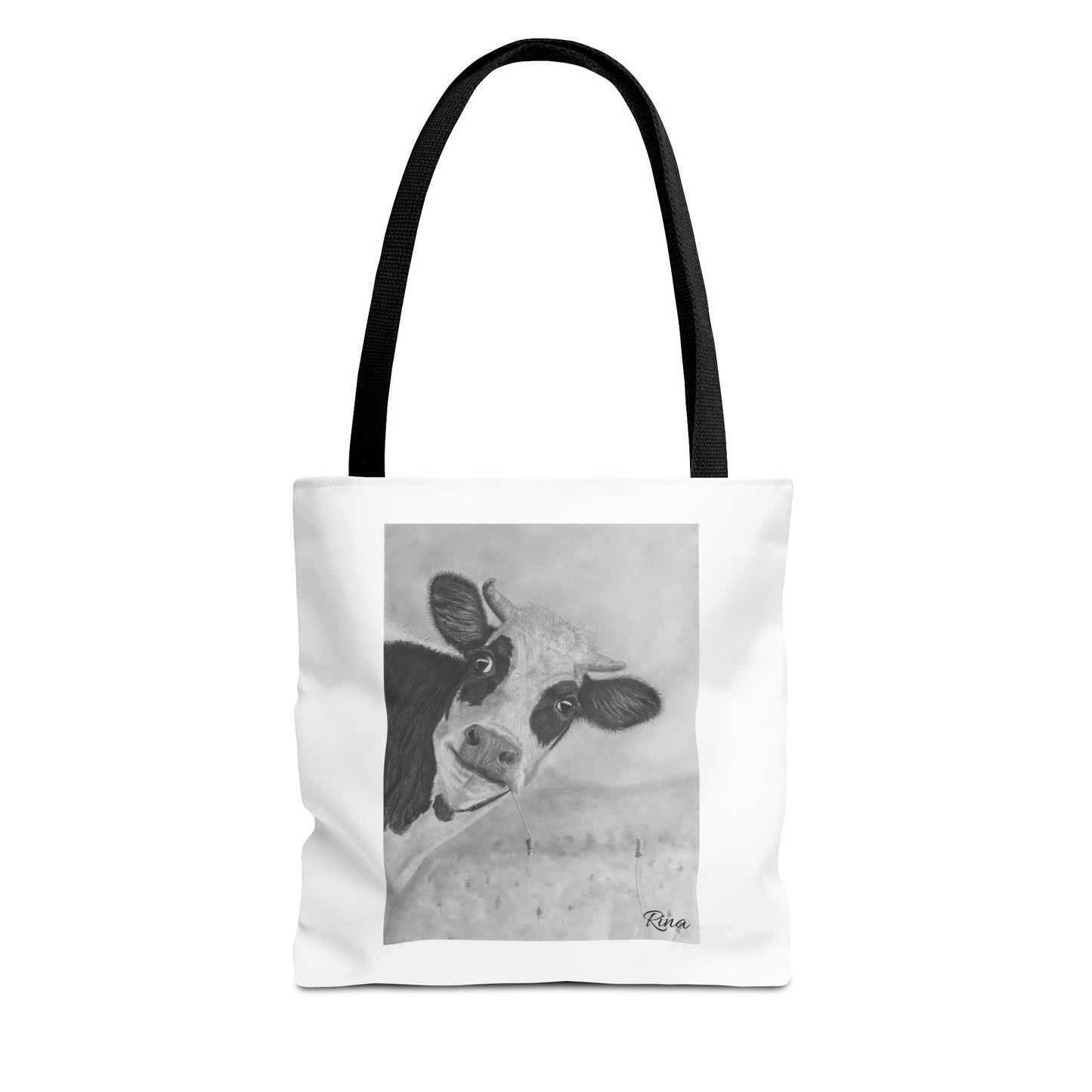 Peek A Boo Cow Tote Bag, Beach bag, Pool Bag, Book Bag
