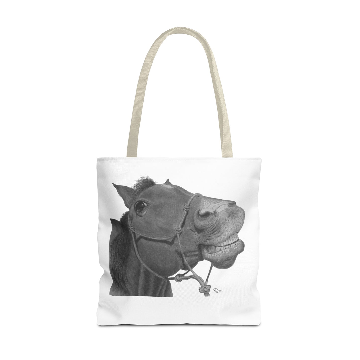 Happy Horse Tote Bag, Beach Tote, Pool Bag, Book Bag