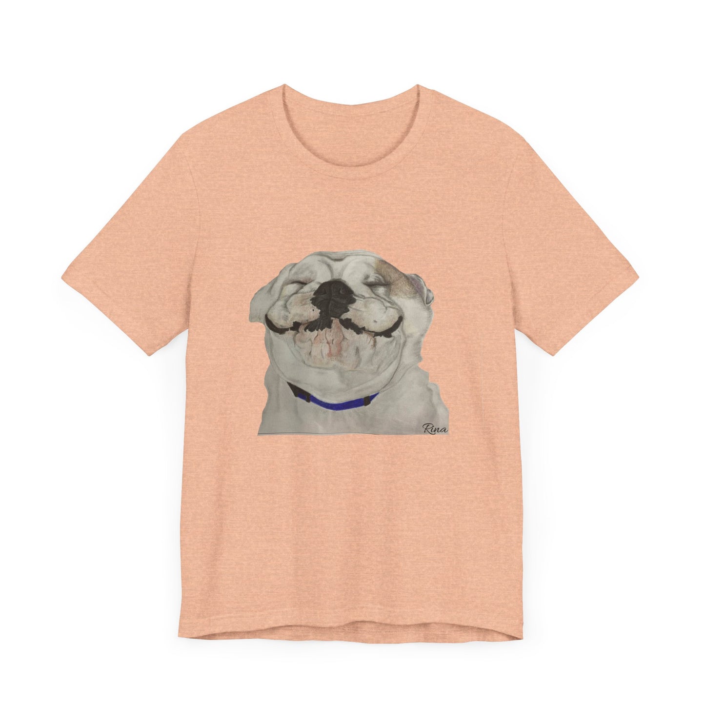 Happy Bulldog Tshirt! Multiple Colors and Sizes