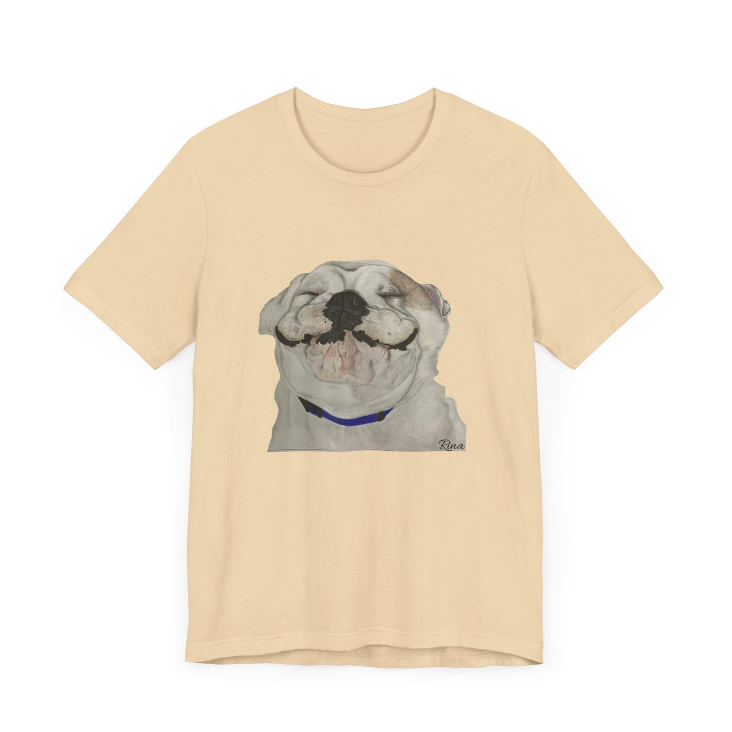 Happy Bulldog Tshirt! Multiple Colors and Sizes