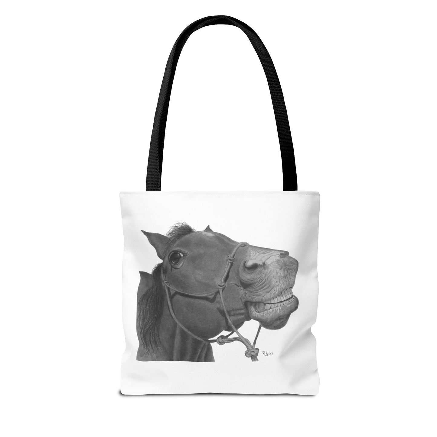 Happy Horse Tote Bag, Beach Tote, Pool Bag, Book Bag