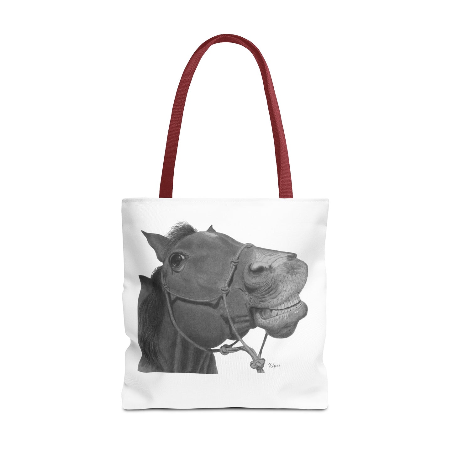 Happy Horse Tote Bag, Beach Tote, Pool Bag, Book Bag