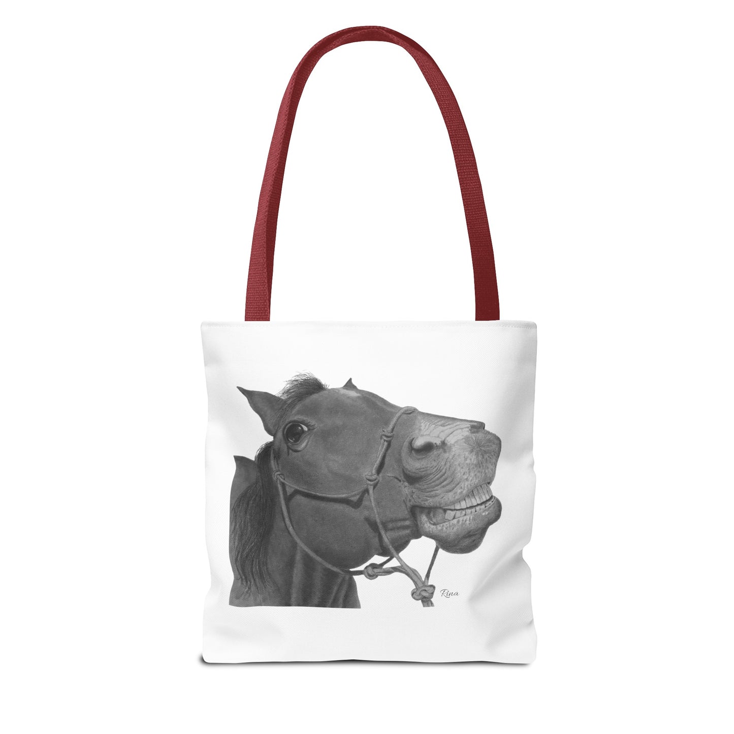 Happy Horse Tote Bag, Beach Tote, Pool Bag, Book Bag