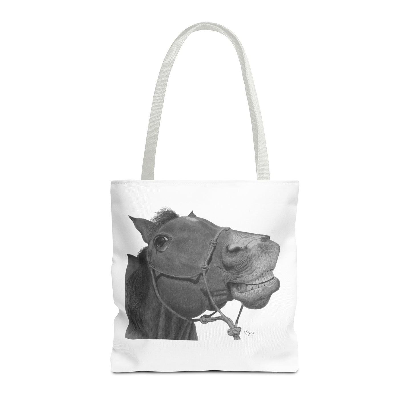 Happy Horse Tote Bag, Beach Tote, Pool Bag, Book Bag
