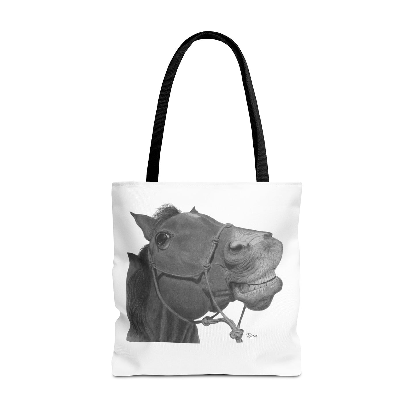 Happy Horse Tote Bag, Beach Tote, Pool Bag, Book Bag