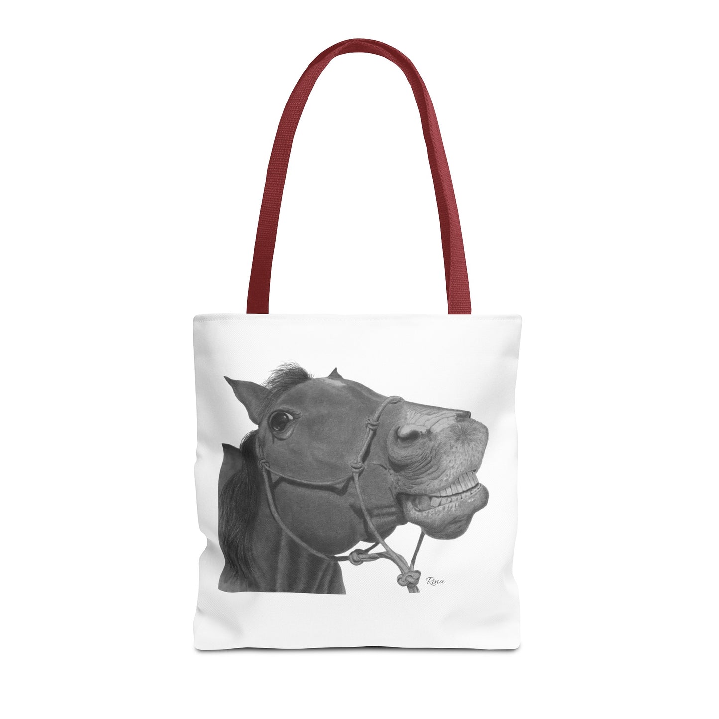 Happy Horse Tote Bag, Beach Tote, Pool Bag, Book Bag