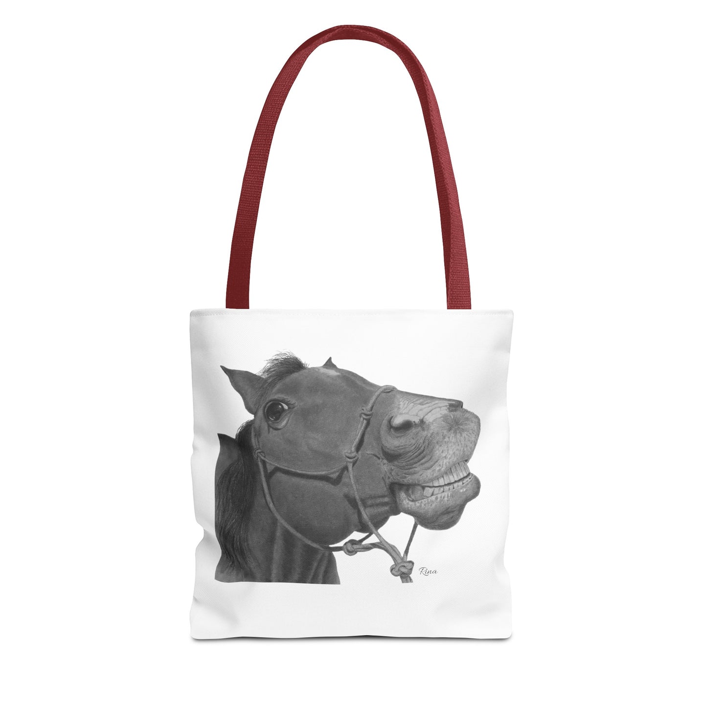 Happy Horse Tote Bag, Beach Tote, Pool Bag, Book Bag