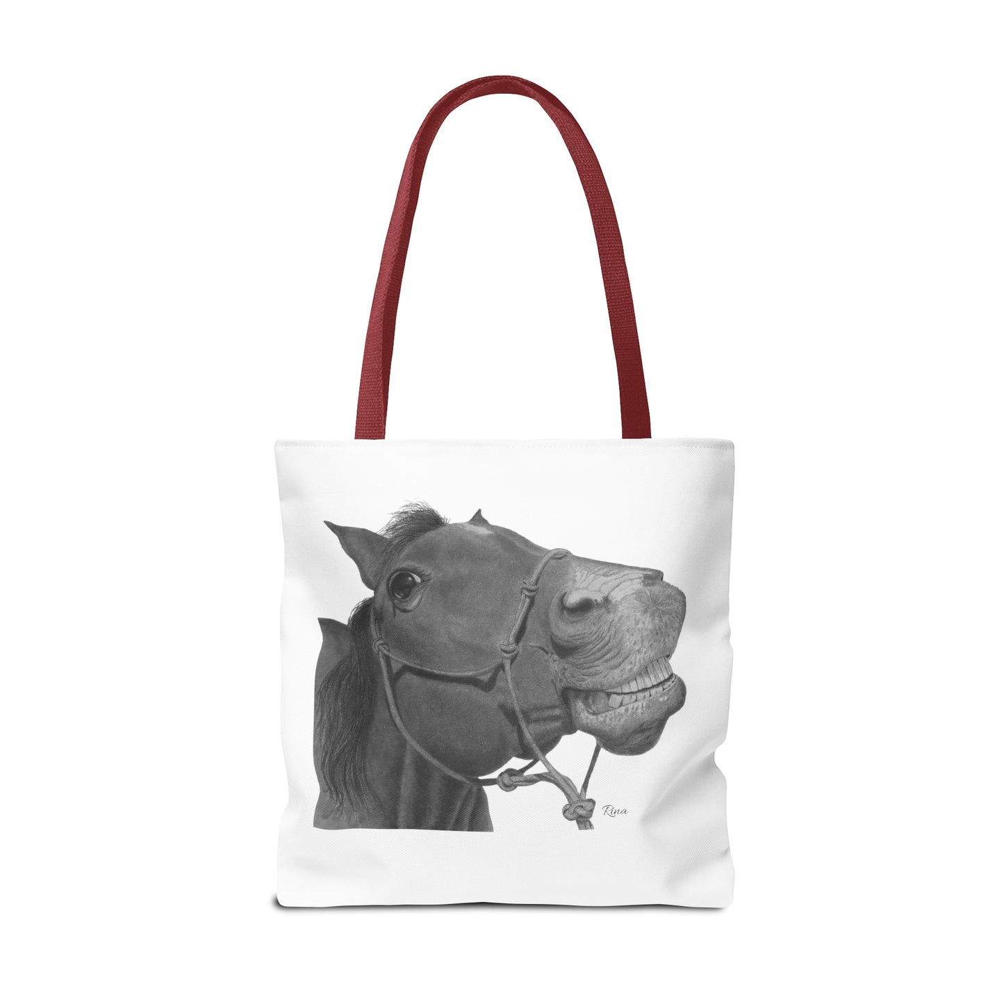 Happy Horse Tote Bag, Beach Tote, Pool Bag, Book Bag