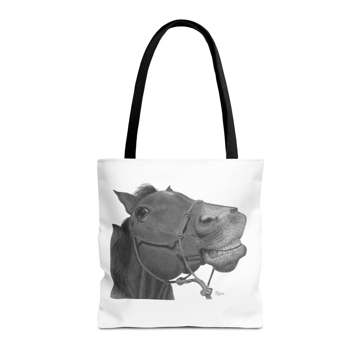 Happy Horse Tote Bag, Beach Tote, Pool Bag, Book Bag