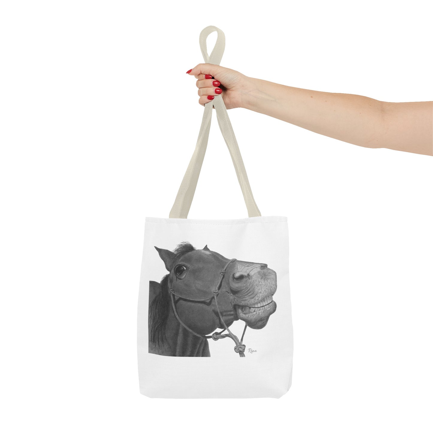 Happy Horse Tote Bag, Beach Tote, Pool Bag, Book Bag