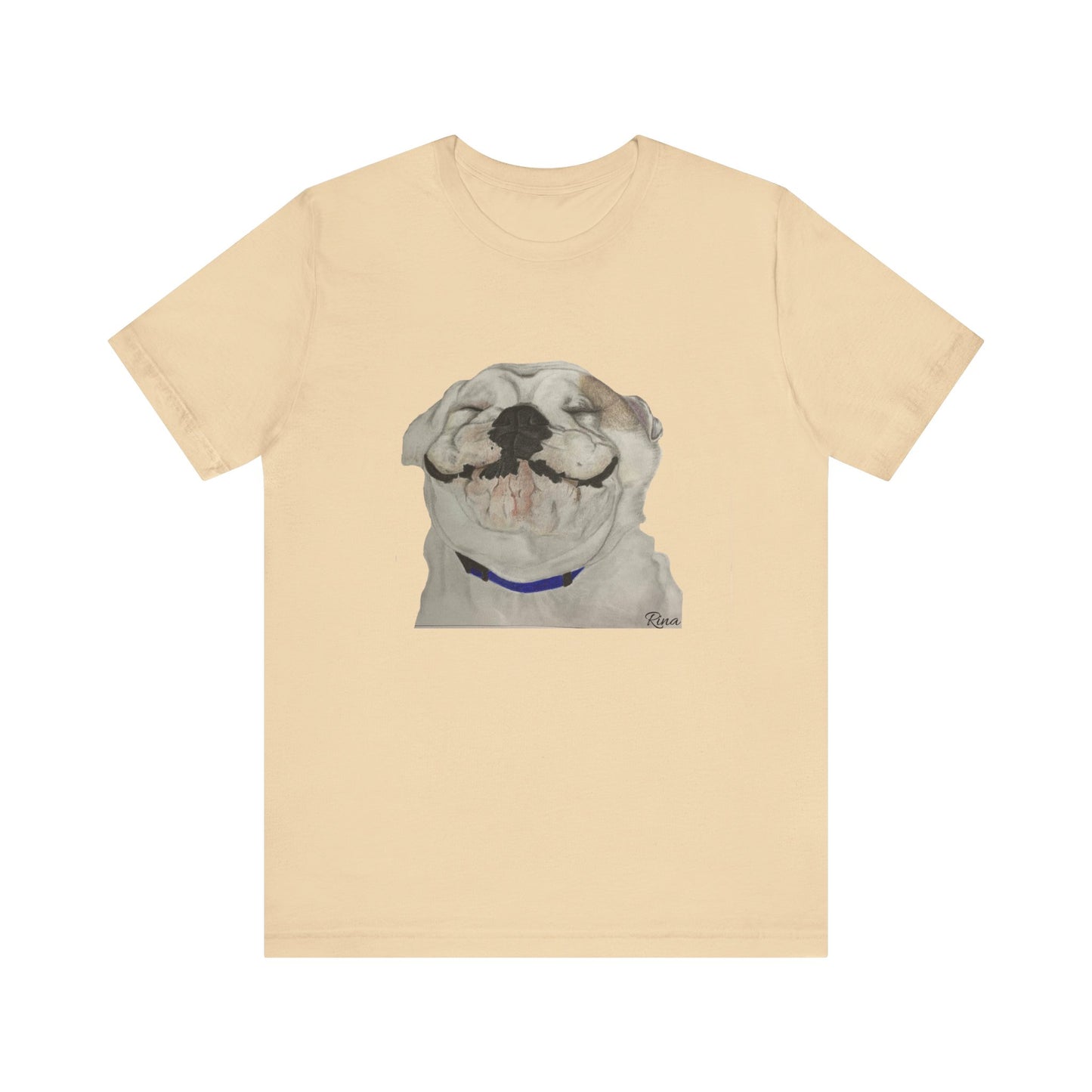 Happy Bulldog Tshirt! Multiple Colors and Sizes
