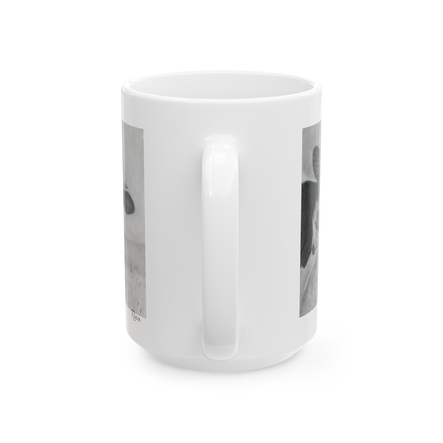 Peek A Boo Cow Coffee Mug 11oz, 15oz