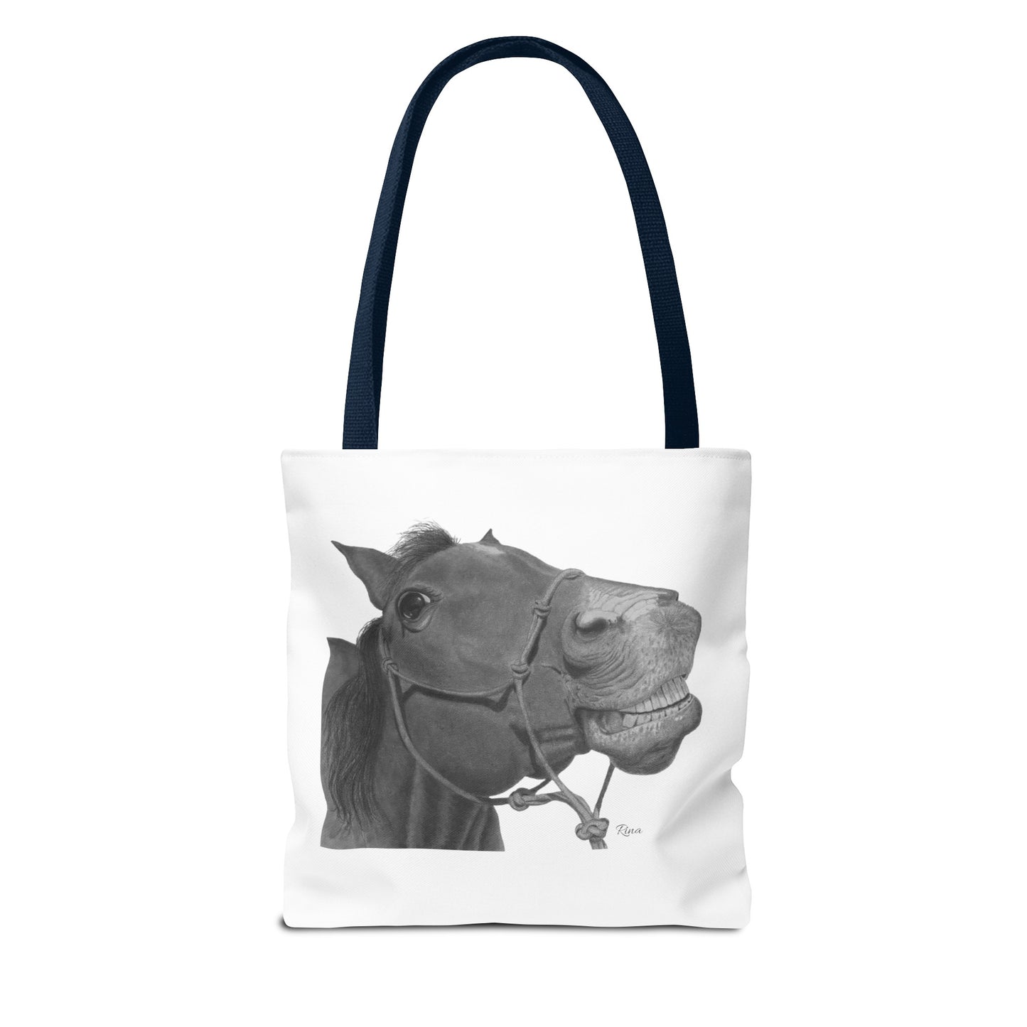 Happy Horse Tote Bag, Beach Tote, Pool Bag, Book Bag