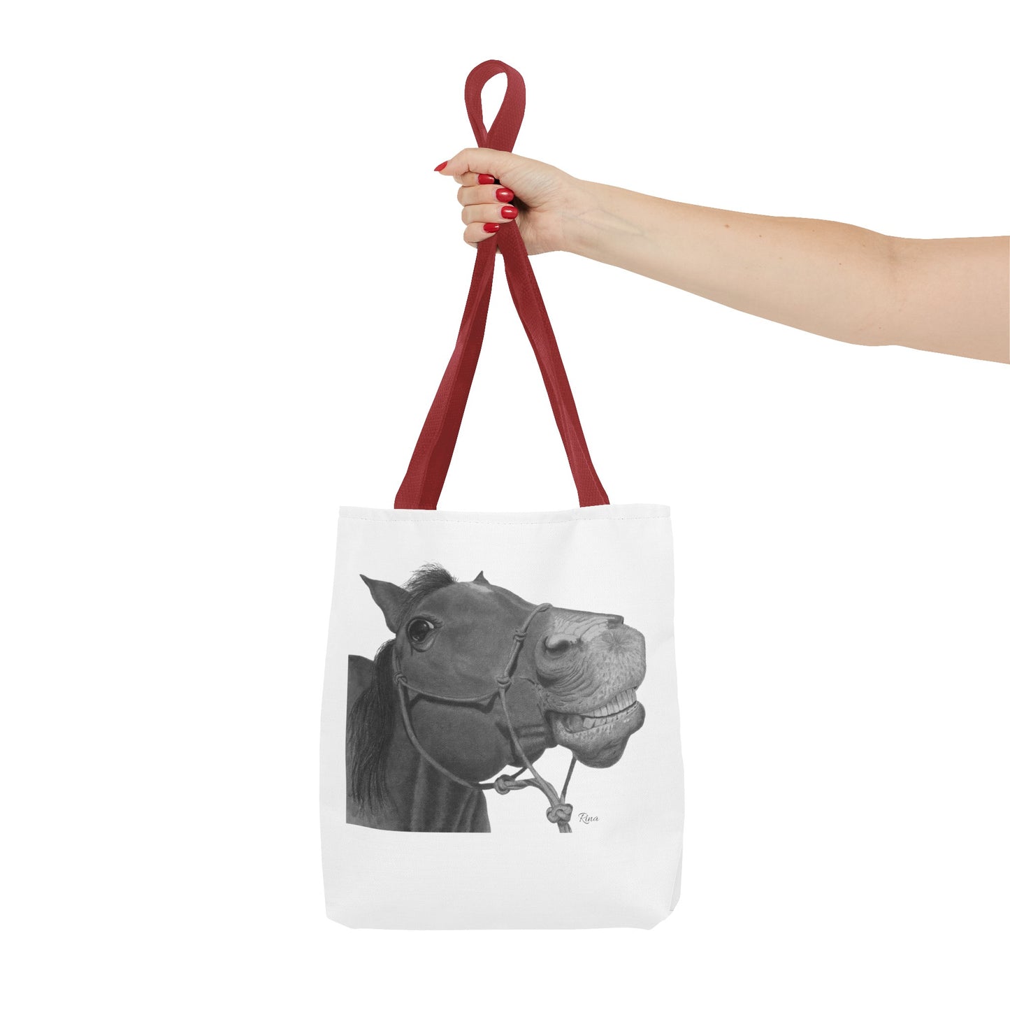 Happy Horse Tote Bag, Beach Tote, Pool Bag, Book Bag