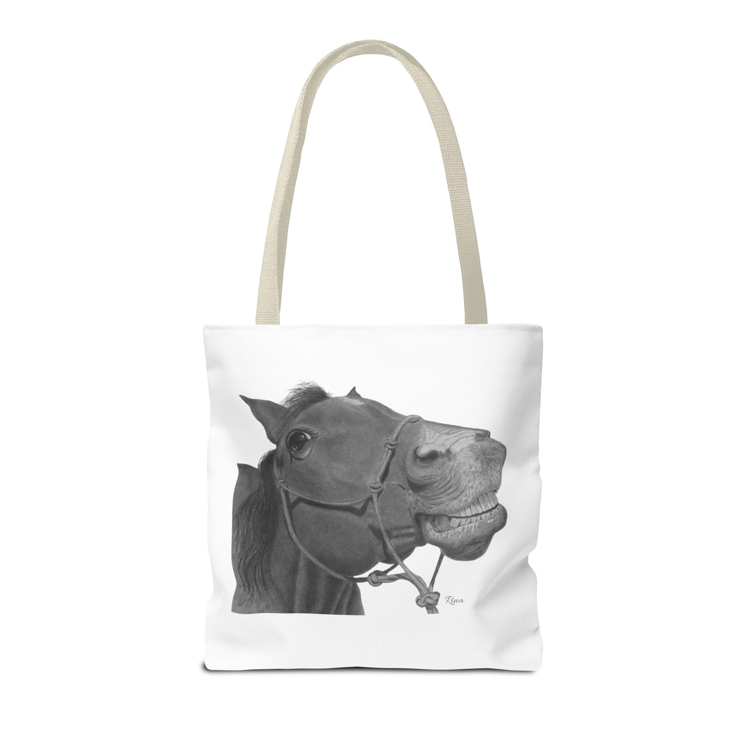 Happy Horse Tote Bag, Beach Tote, Pool Bag, Book Bag