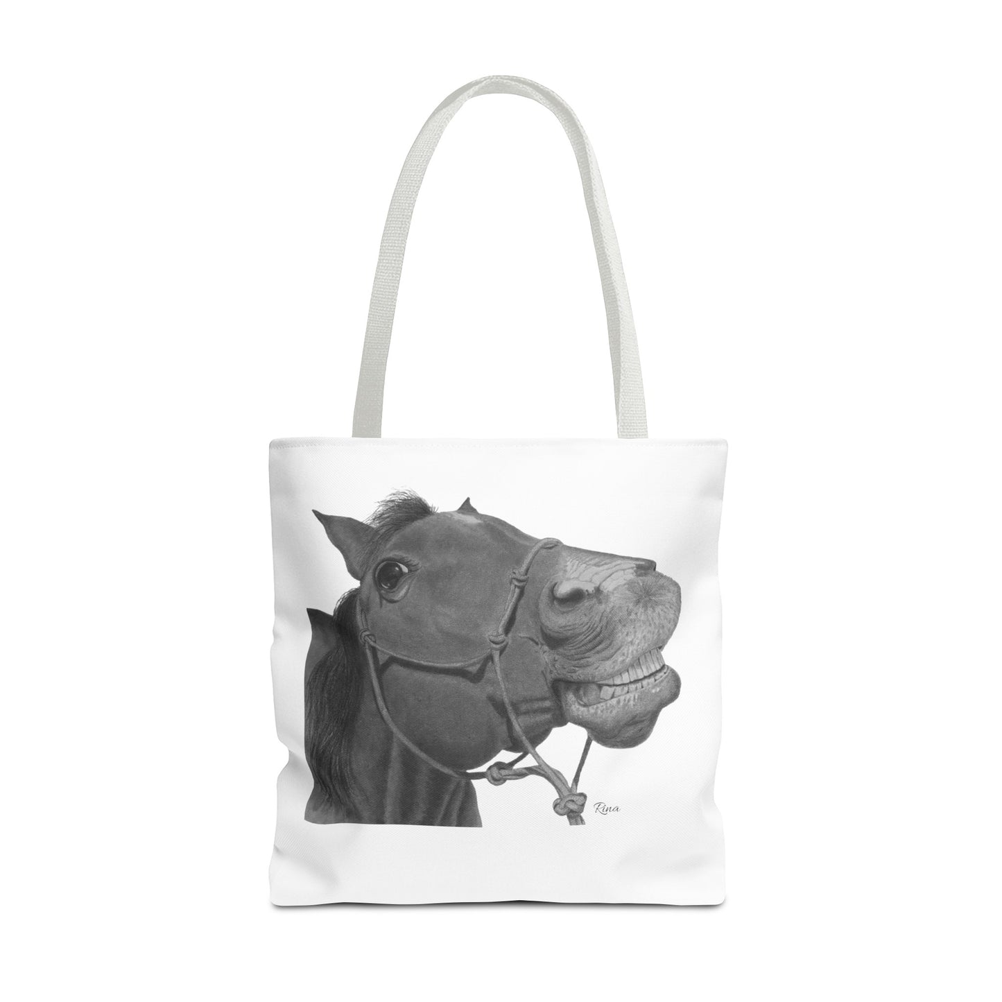 Happy Horse Tote Bag, Beach Tote, Pool Bag, Book Bag