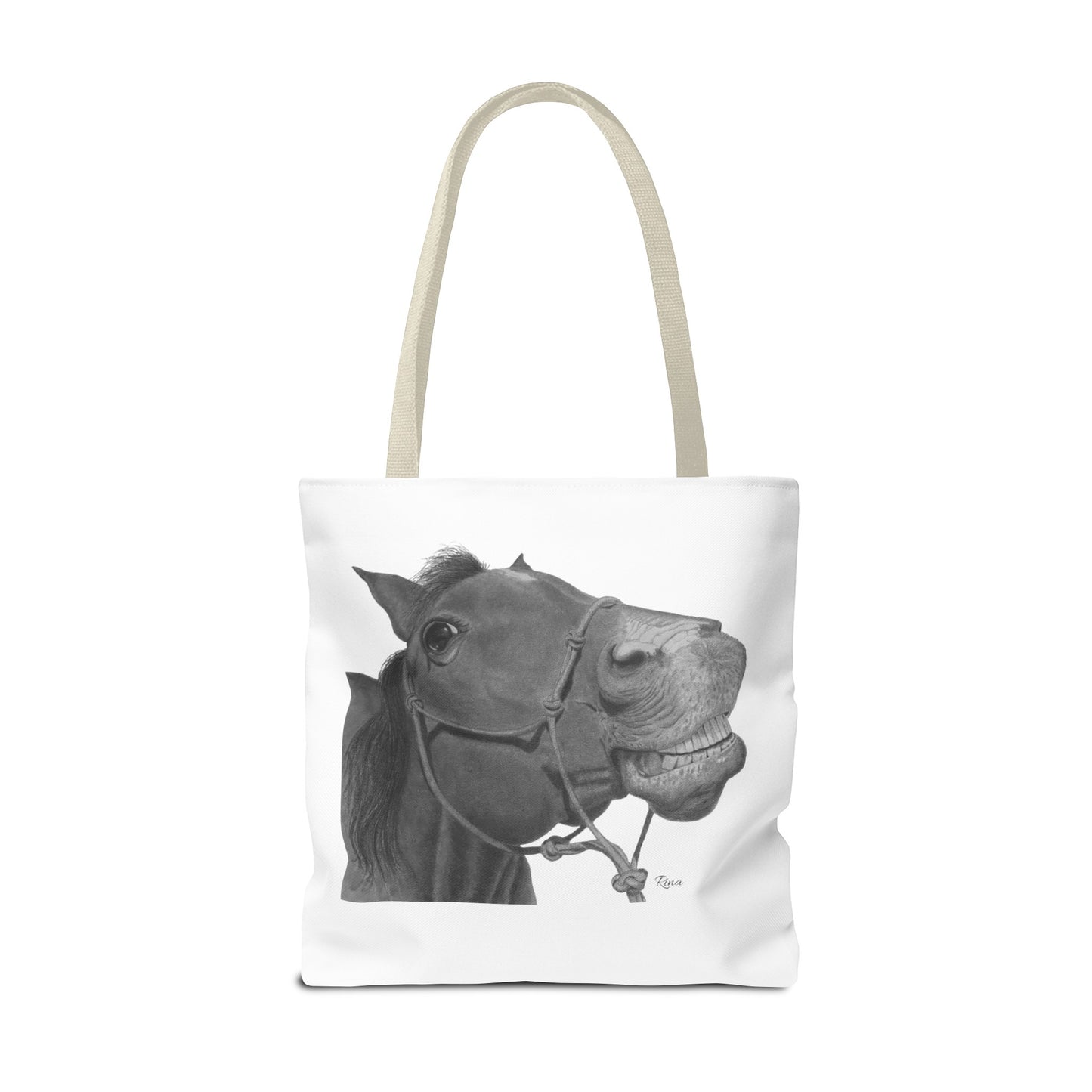 Happy Horse Tote Bag, Beach Tote, Pool Bag, Book Bag