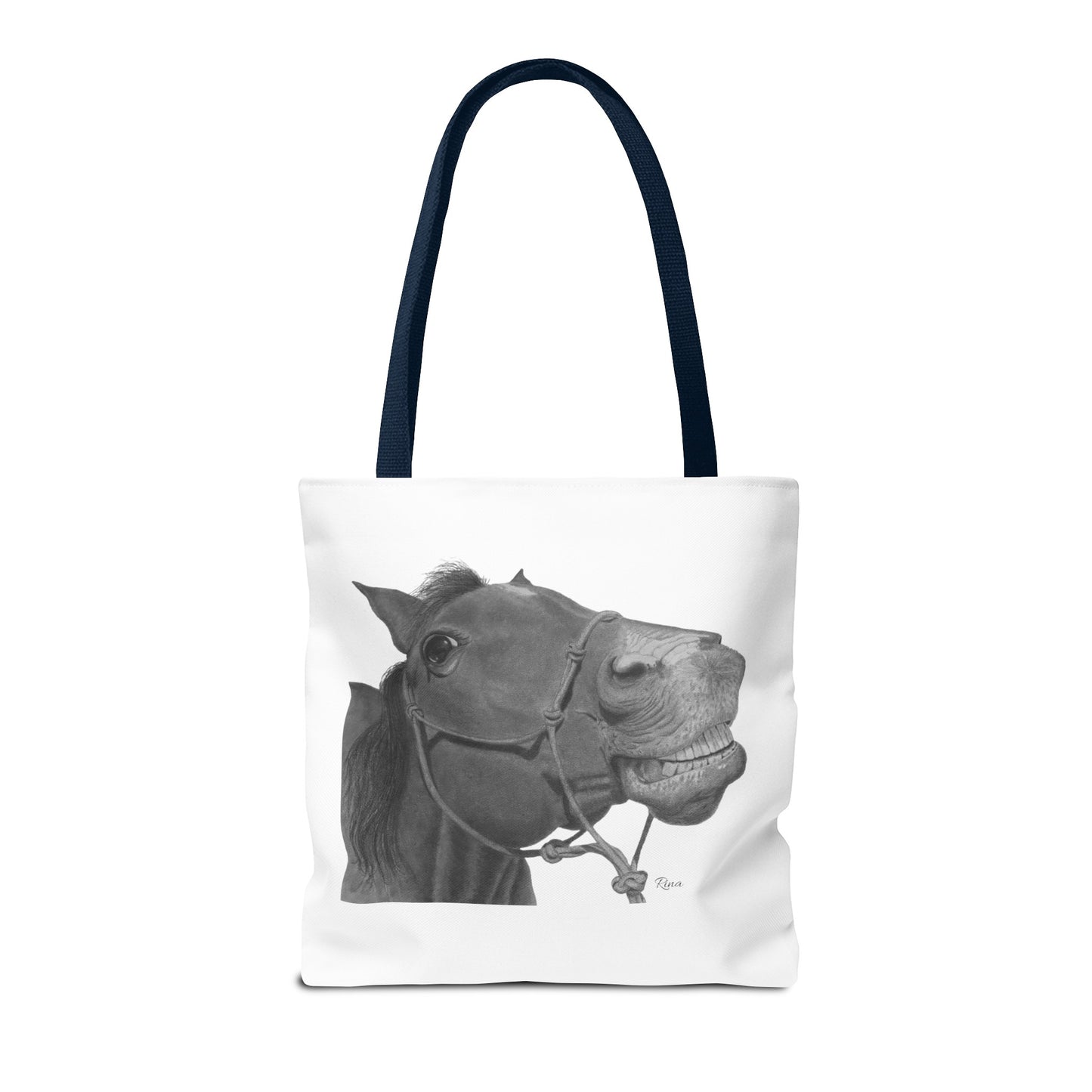 Happy Horse Tote Bag, Beach Tote, Pool Bag, Book Bag
