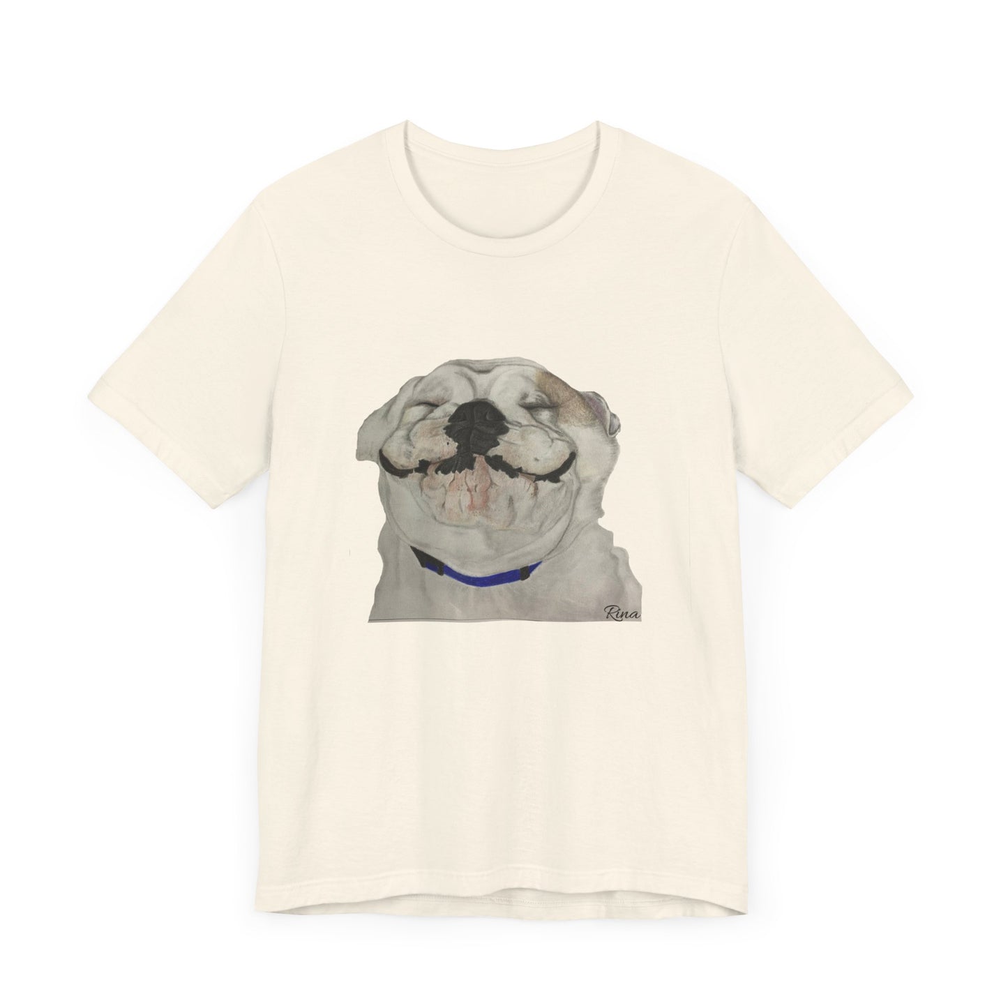 Happy Bulldog Tshirt! Multiple Colors and Sizes