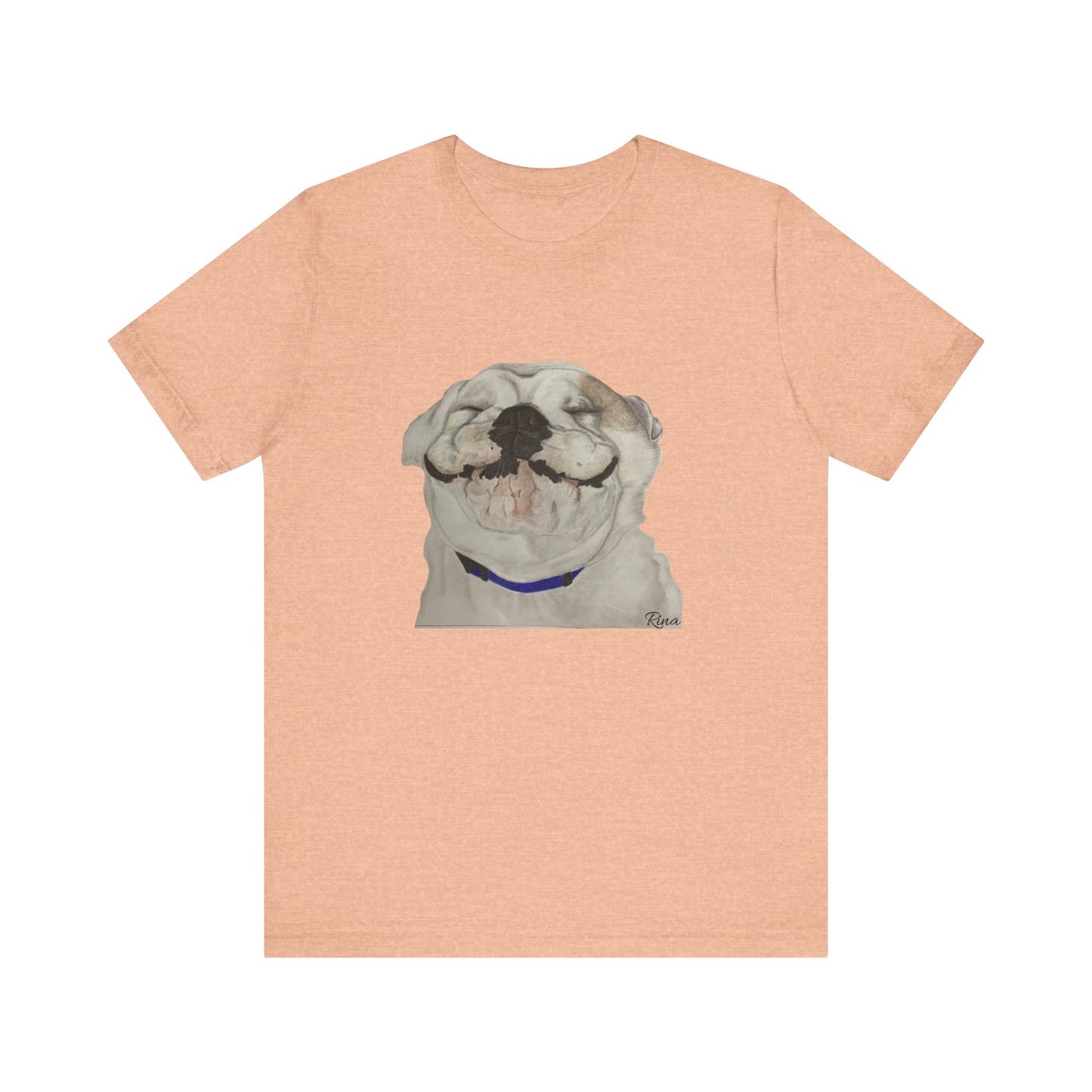 Happy Bulldog Tshirt! Multiple Colors and Sizes