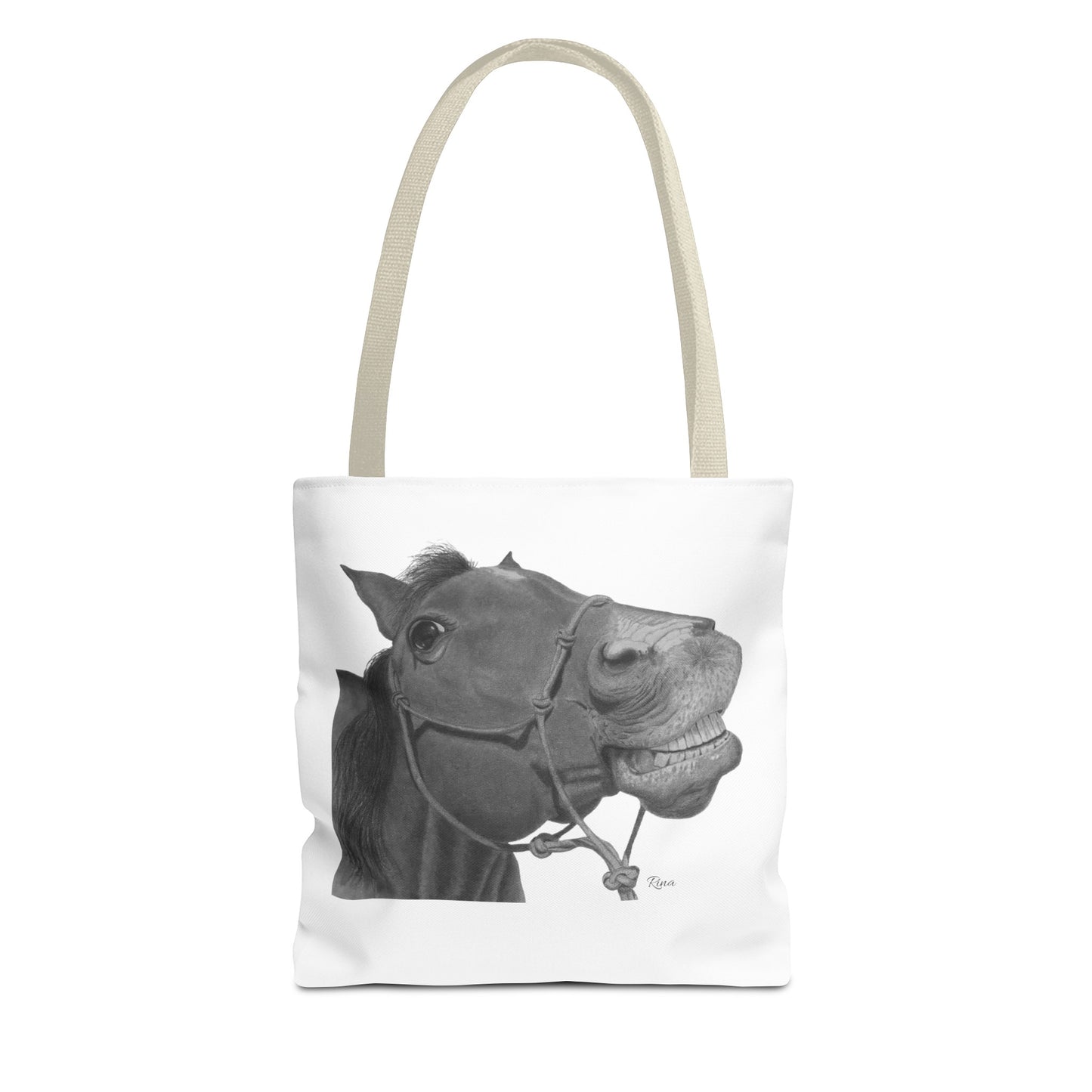 Happy Horse Tote Bag, Beach Tote, Pool Bag, Book Bag