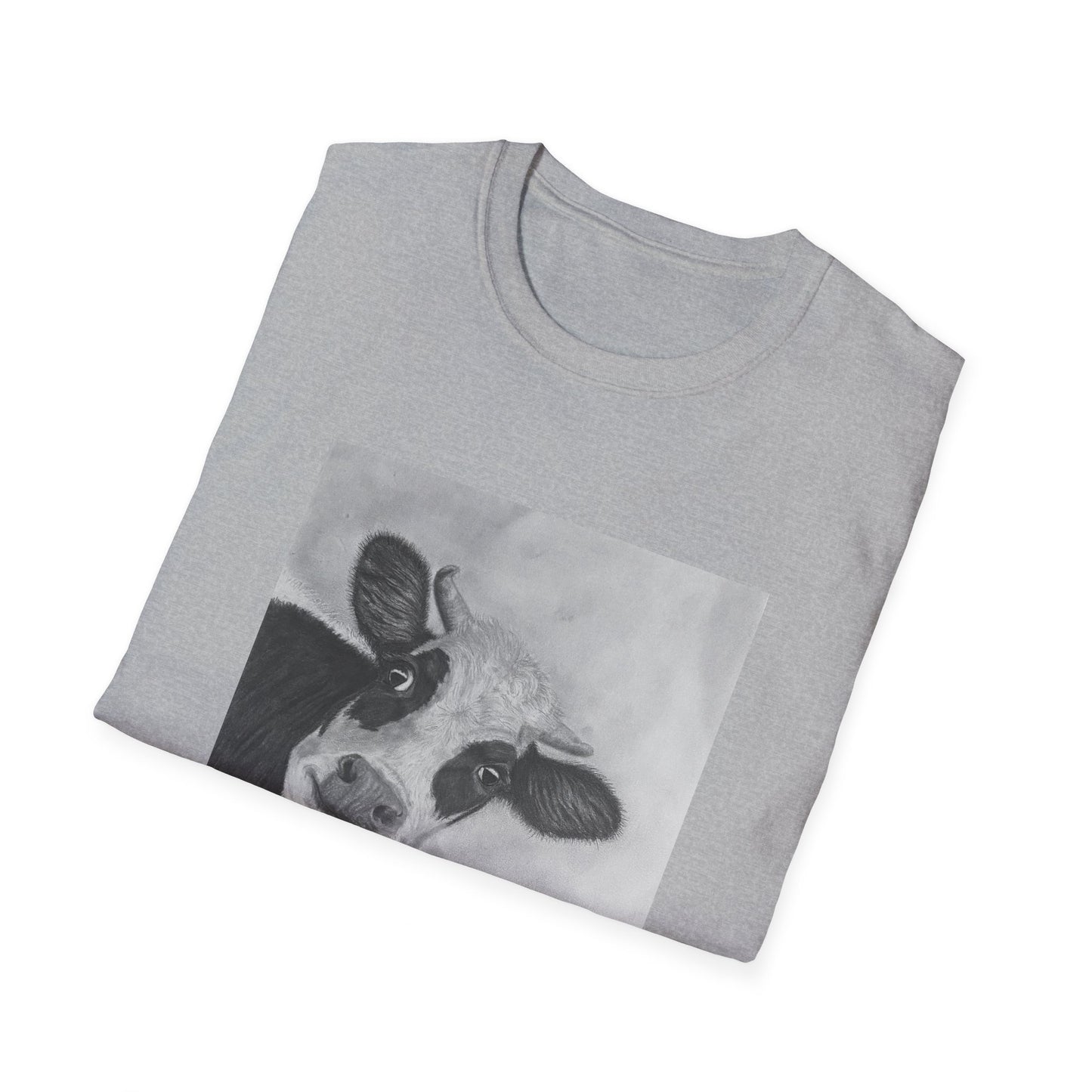 Peek-A-Boo Cow T-shirt, Cow Lovers T-shirt