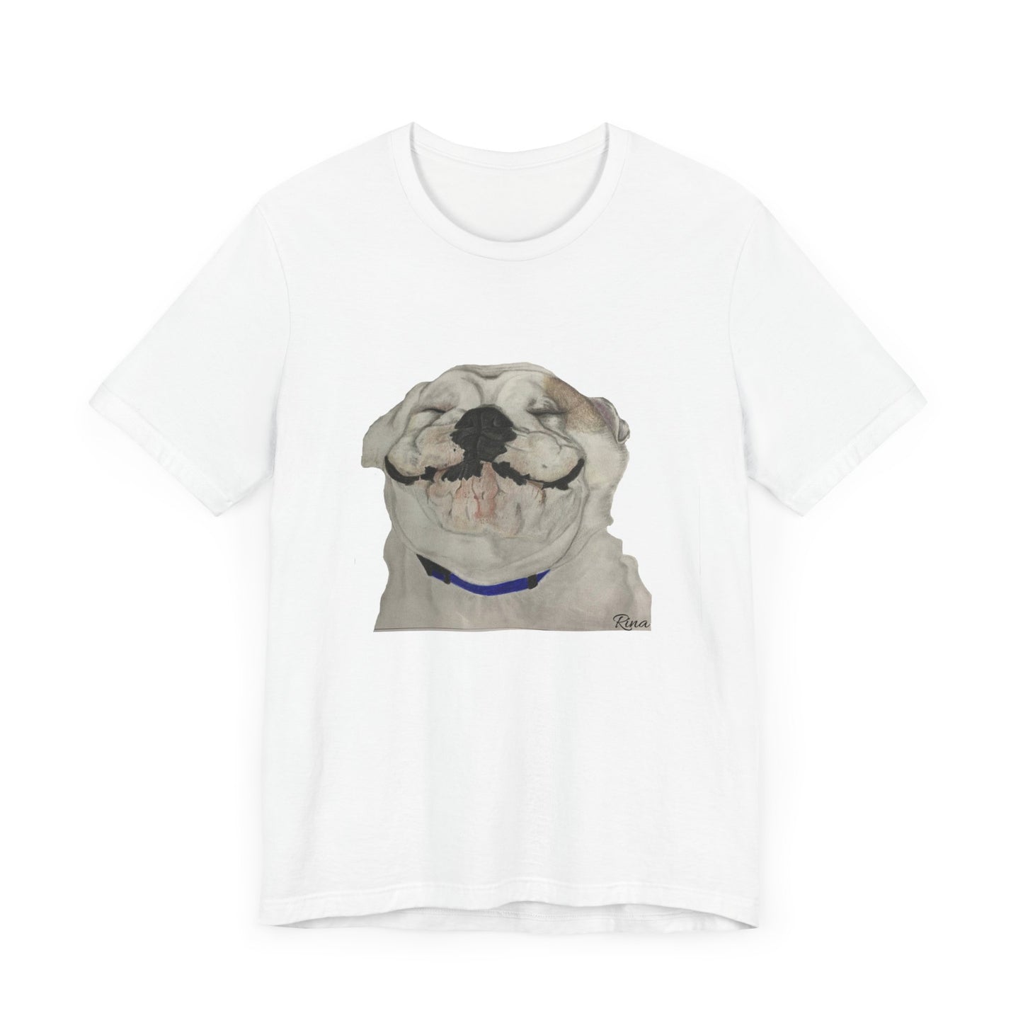 Happy Bulldog Tshirt! Multiple Colors and Sizes