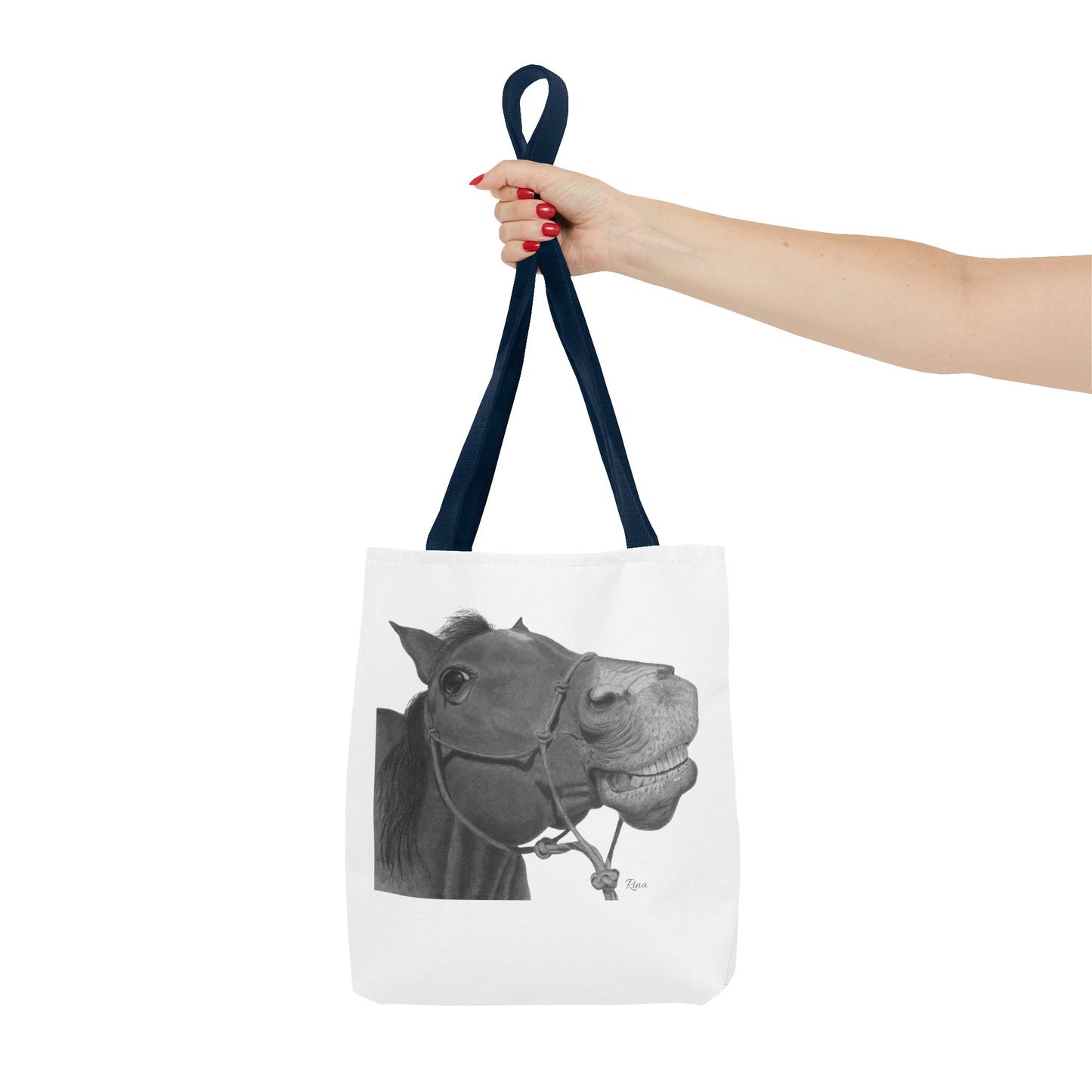 Happy Horse Tote Bag, Beach Tote, Pool Bag, Book Bag