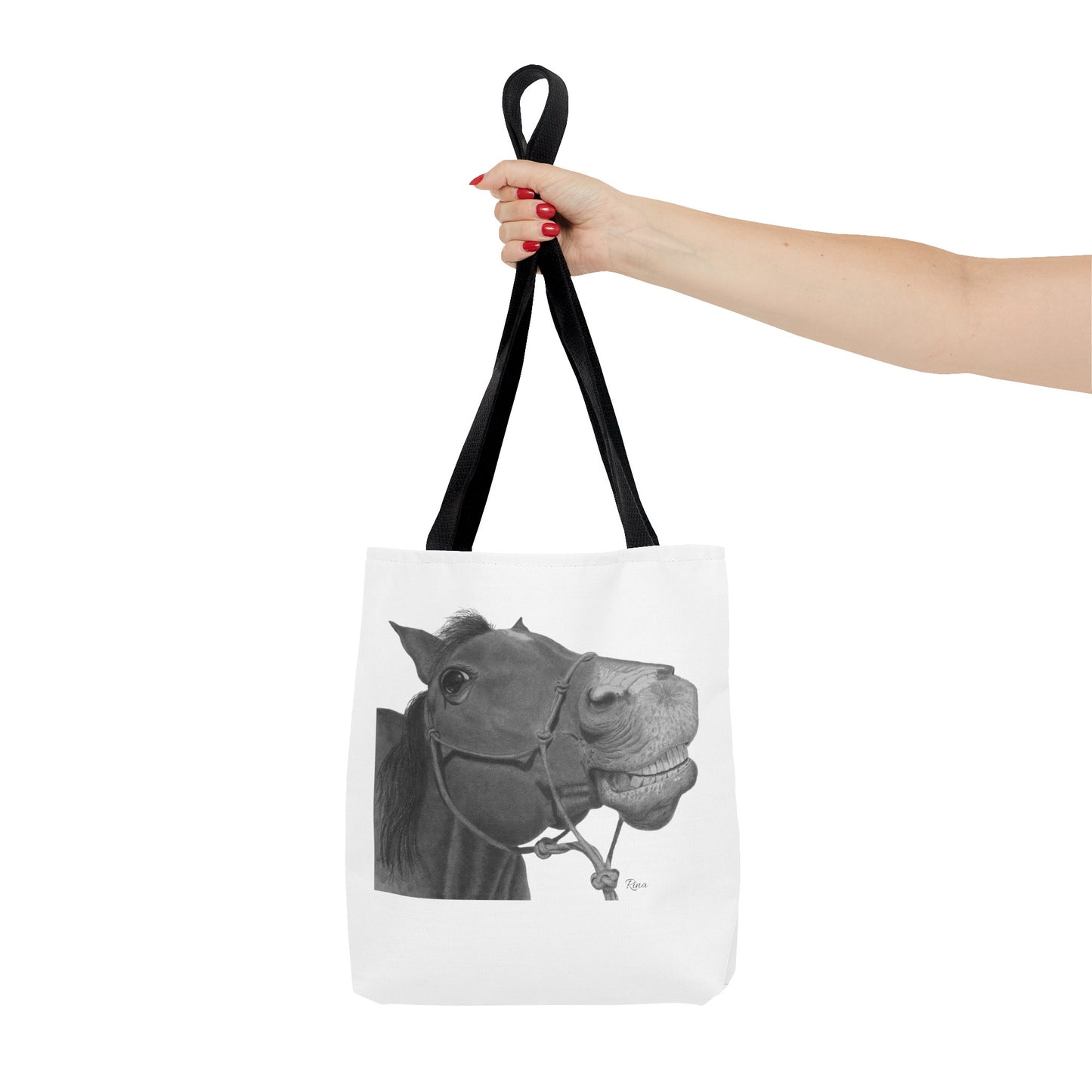 Happy Horse Tote Bag, Beach Tote, Pool Bag, Book Bag