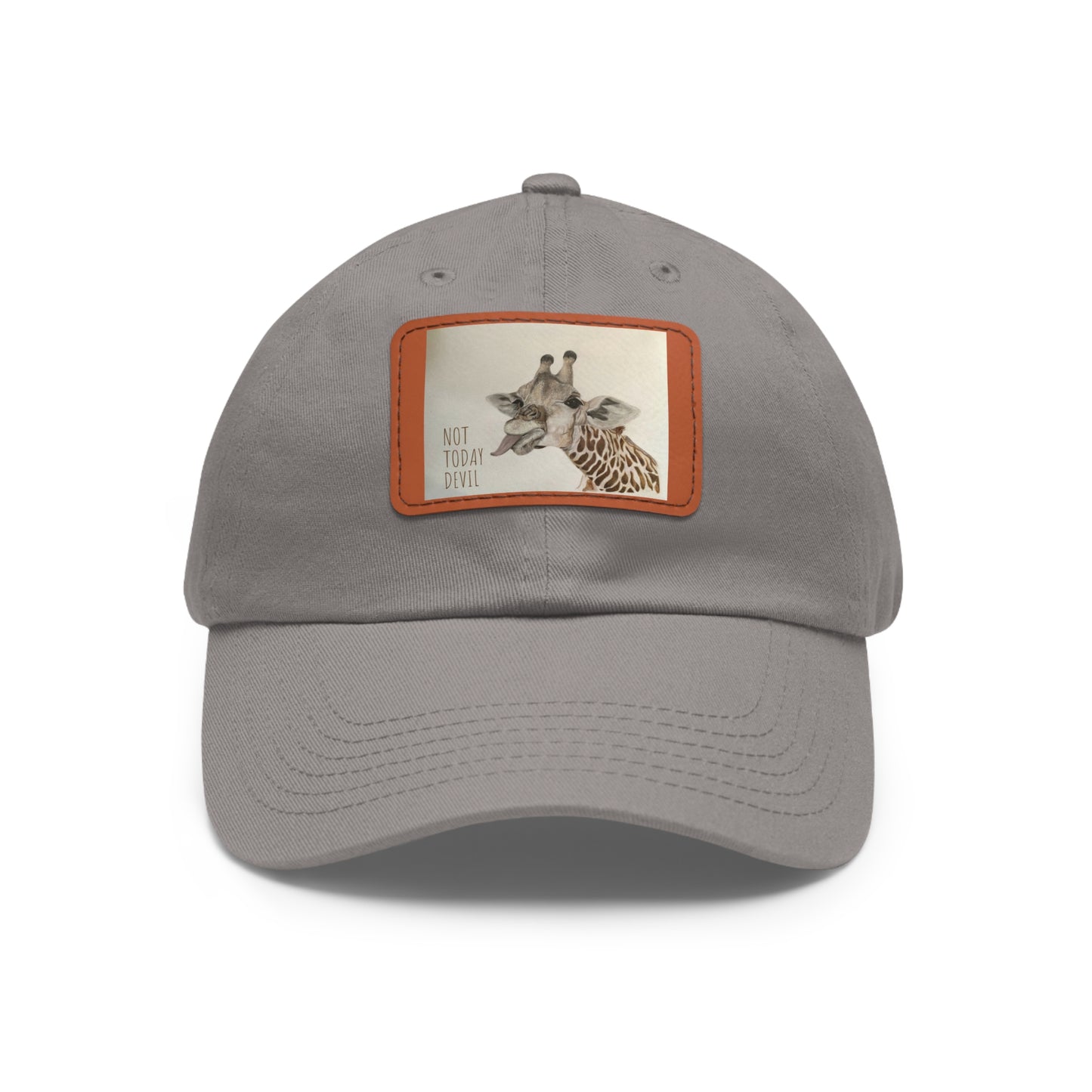 Not Today, Devil Funny Giraffe Ball Cap