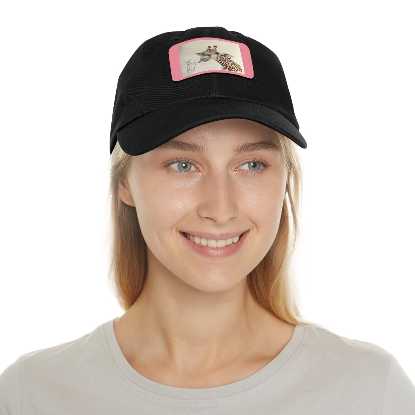 Not Today, Devil Funny Giraffe Ball Cap