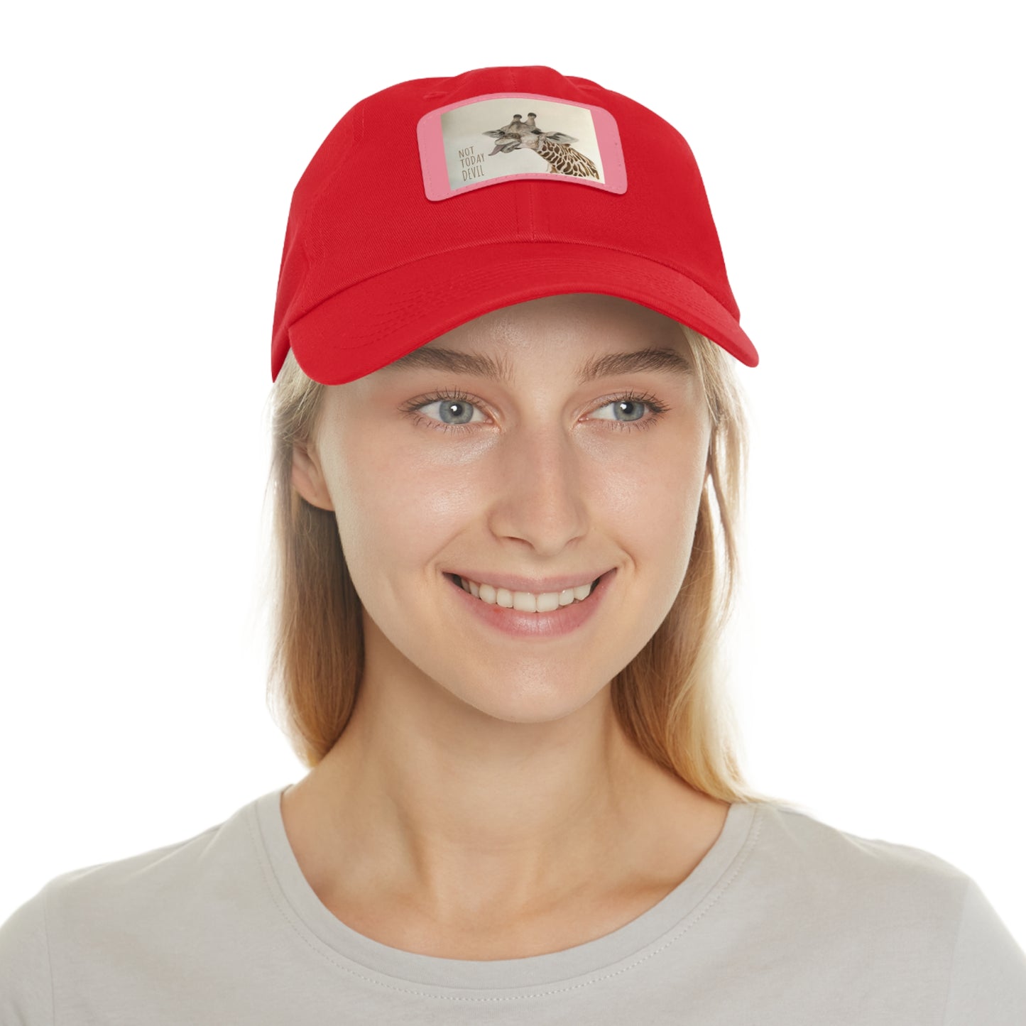 Not Today, Devil Funny Giraffe Ball Cap