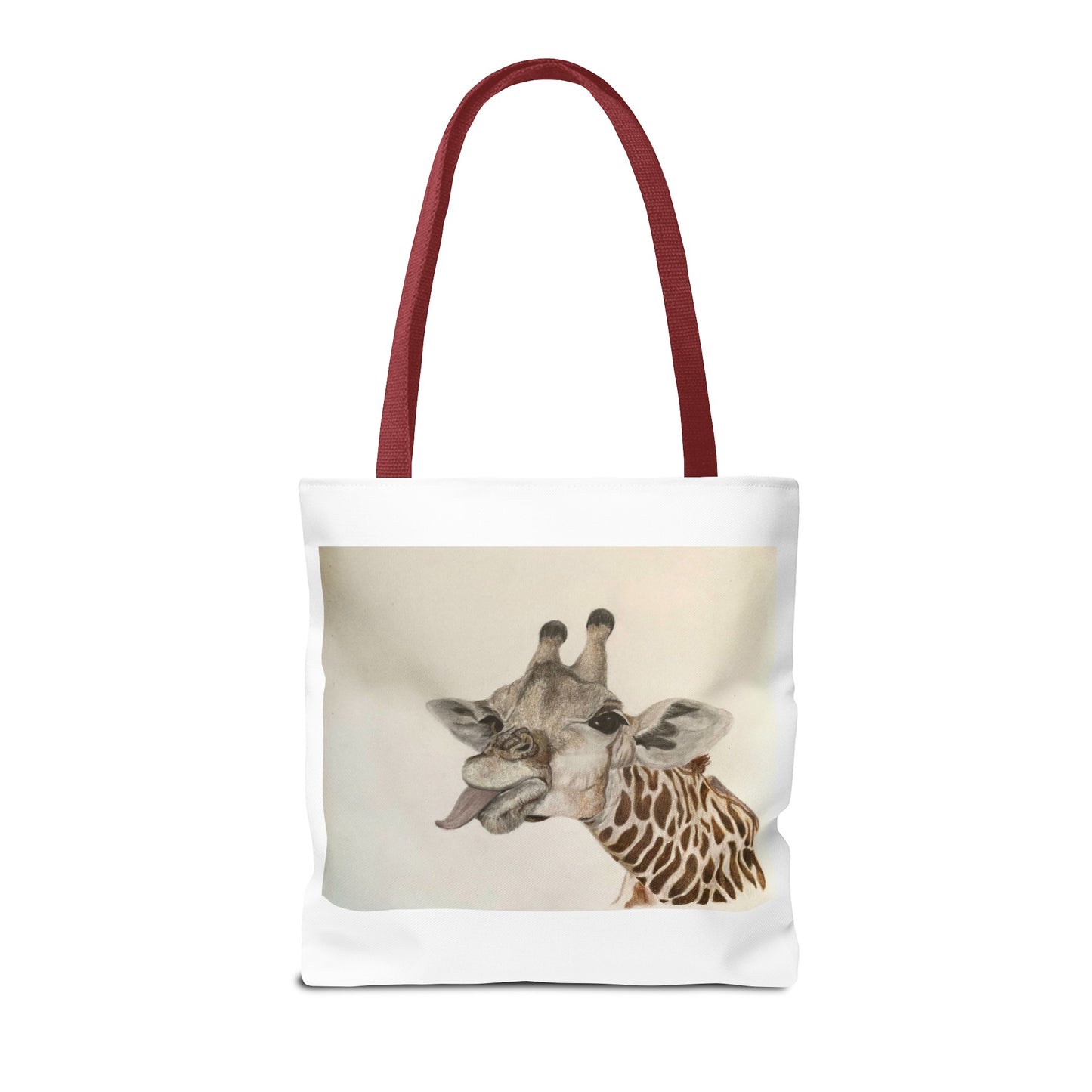 Goofy Giraffe Tote Bag, Beach Bag, Pool bag Book Bag