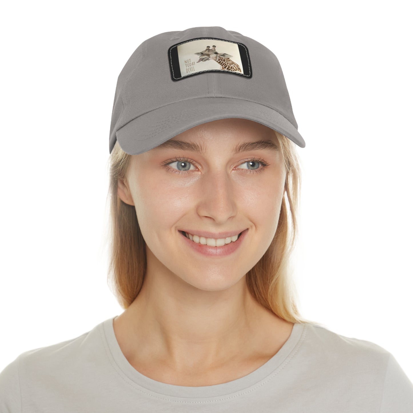 Not Today, Devil Funny Giraffe Ball Cap