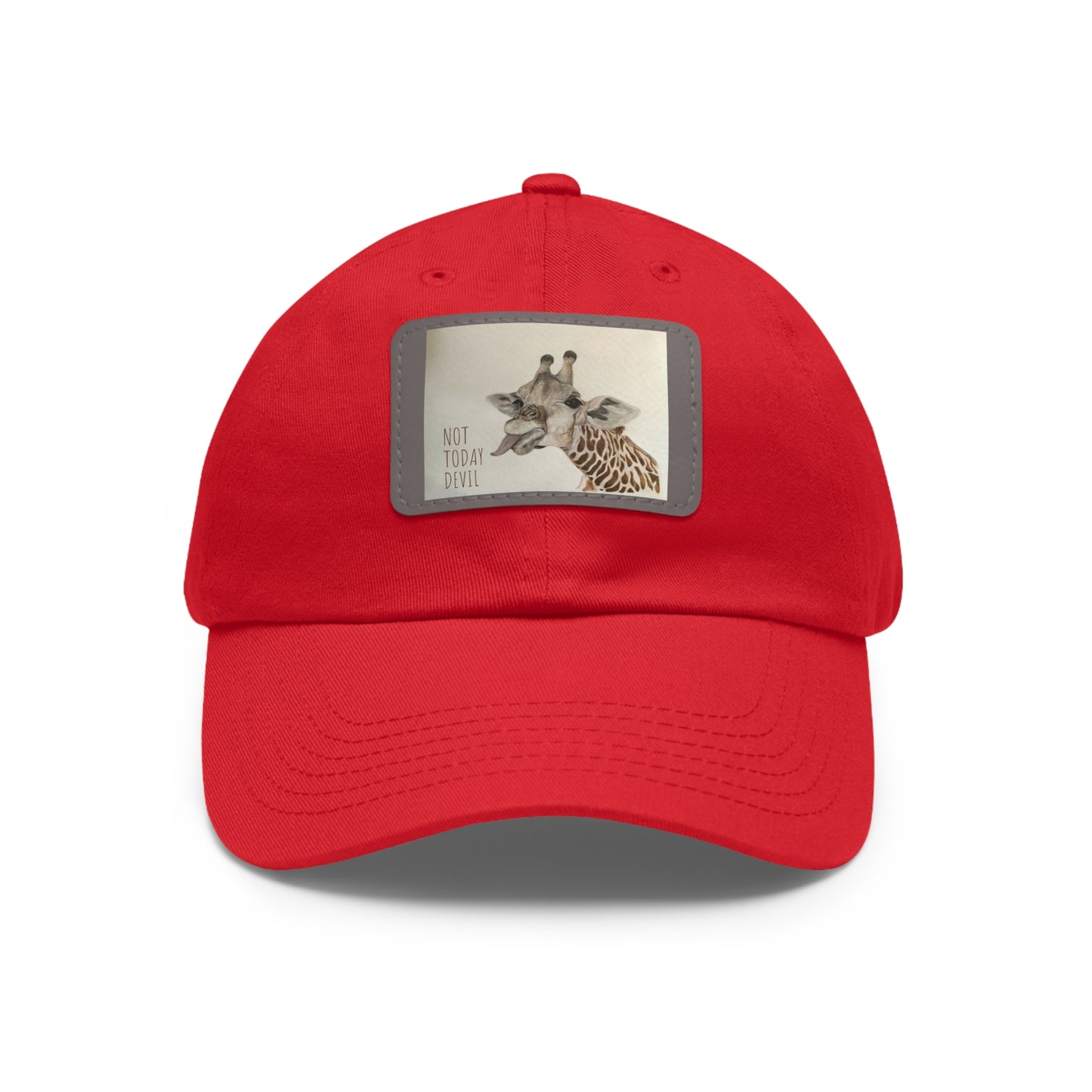 Not Today, Devil Funny Giraffe Ball Cap