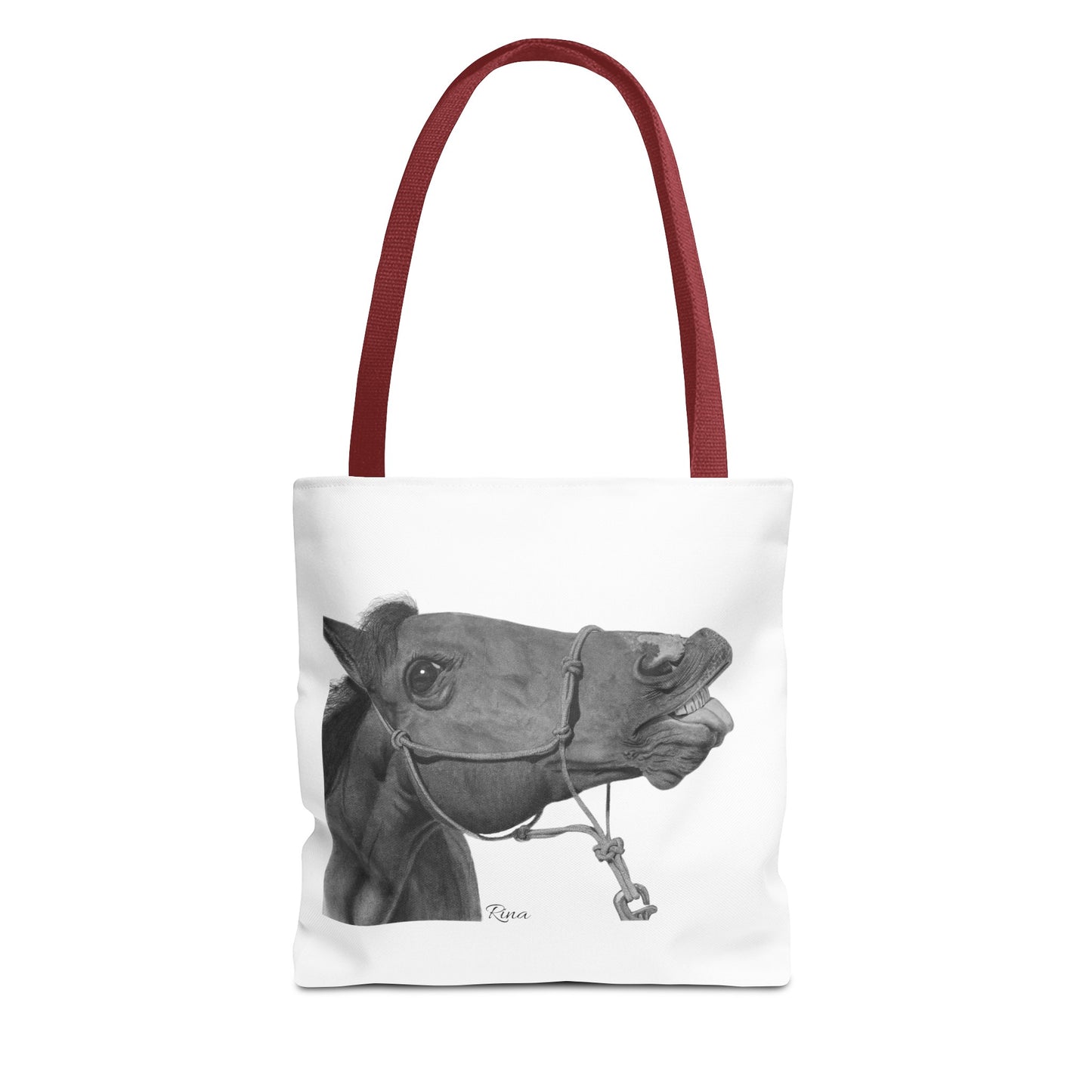 Funny Horse Tote bag, Beach Bag, Pool Bag, Book Bag