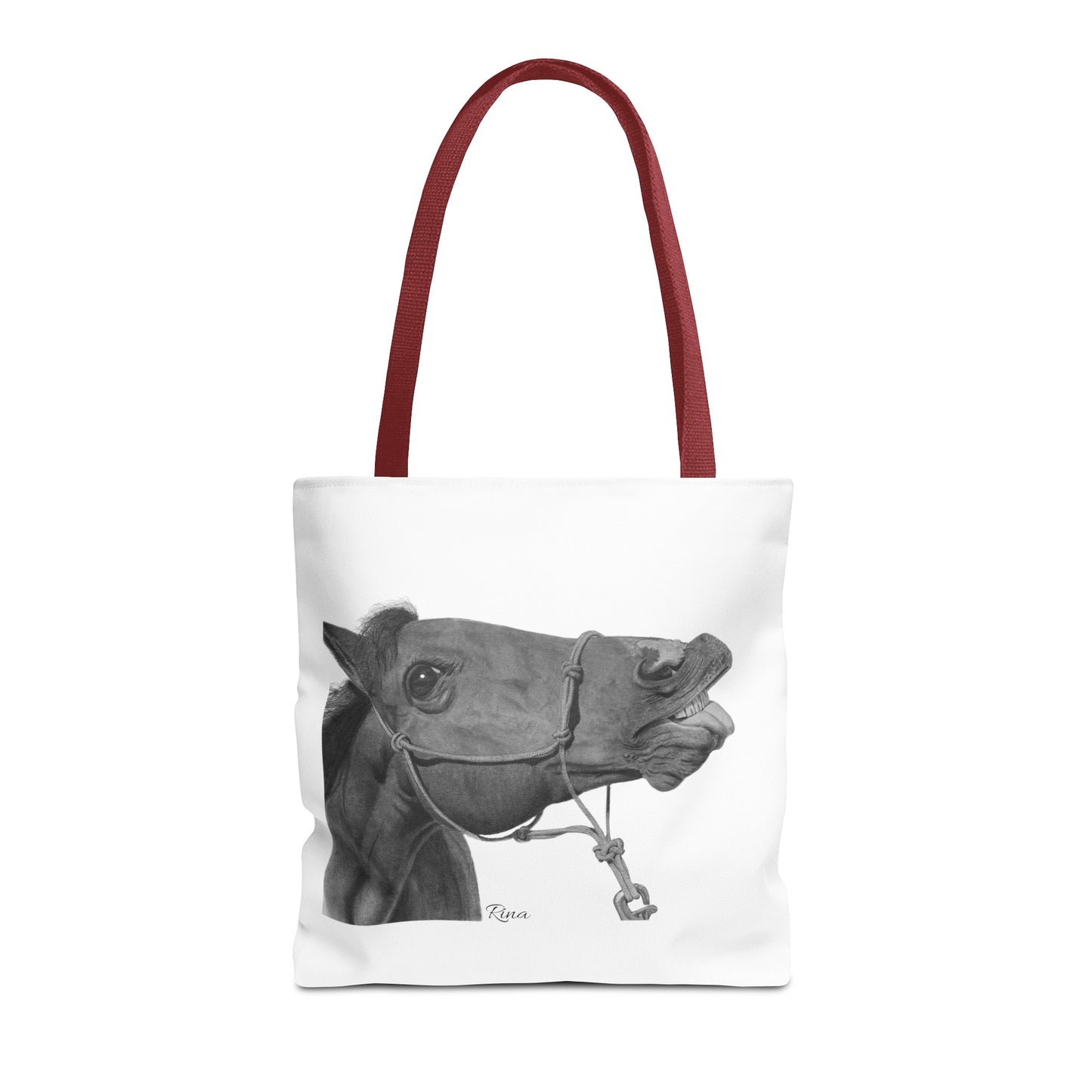 Funny Horse Tote bag, Beach Bag, Pool Bag, Book Bag