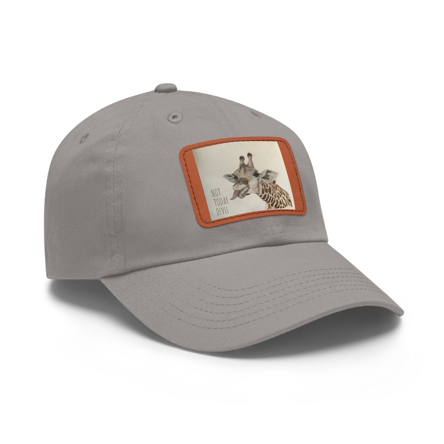 Not Today, Devil Funny Giraffe Ball Cap