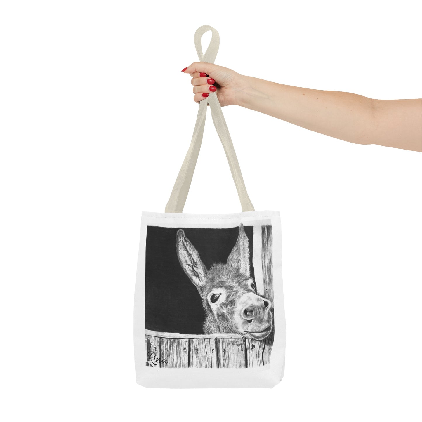 Sweet Donkey Tote Bag, Beach Bag, Pool Bag, Book Bag