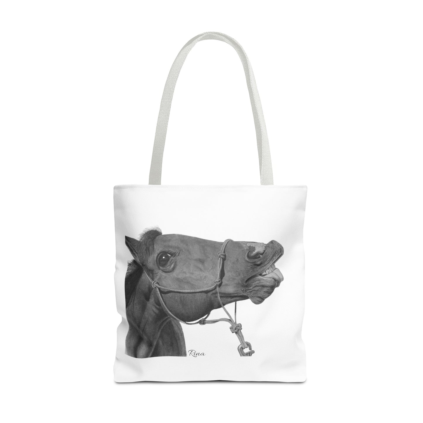 Funny Horse Tote bag, Beach Bag, Pool Bag, Book Bag