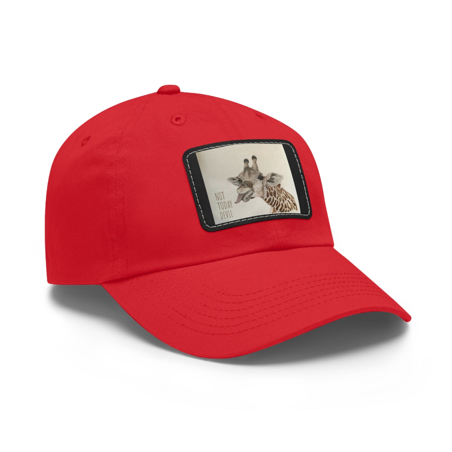 Not Today, Devil Funny Giraffe Ball Cap