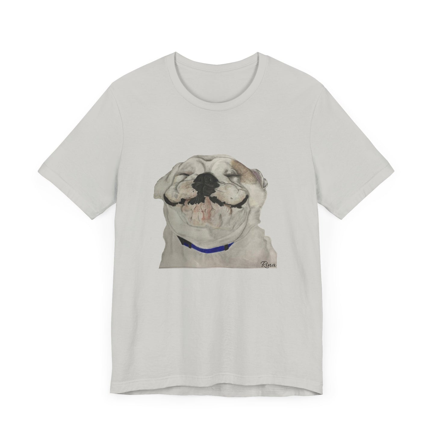 Happy Bulldog Tshirt! Multiple Colors and Sizes