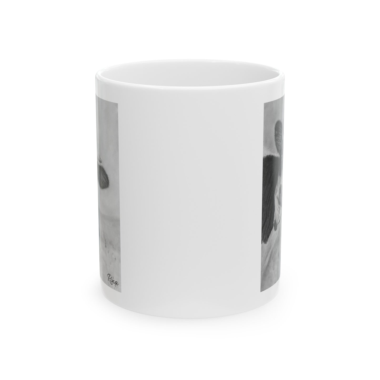 Peek A Boo Cow Coffee Mug 11oz, 15oz